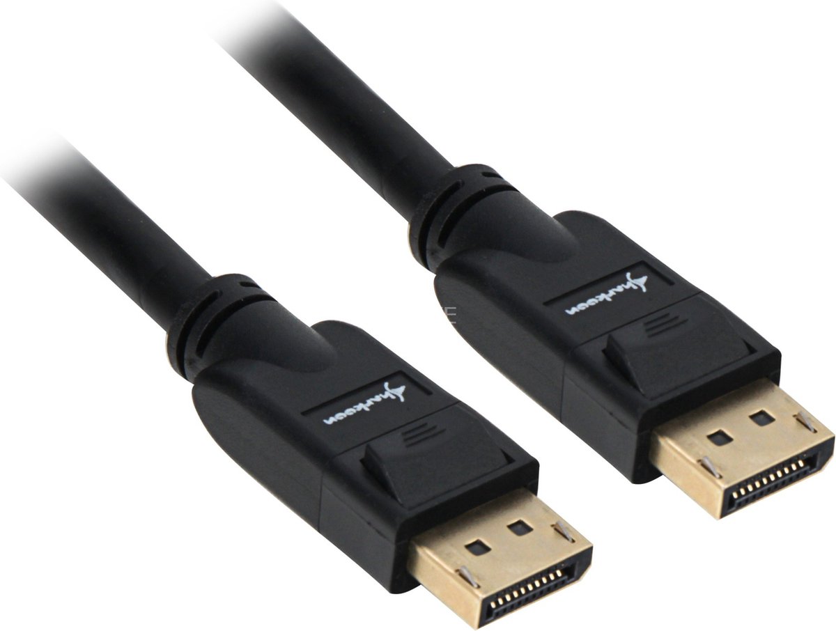 SHA Displayport 1.3 St-St 4K bk 2,0m
