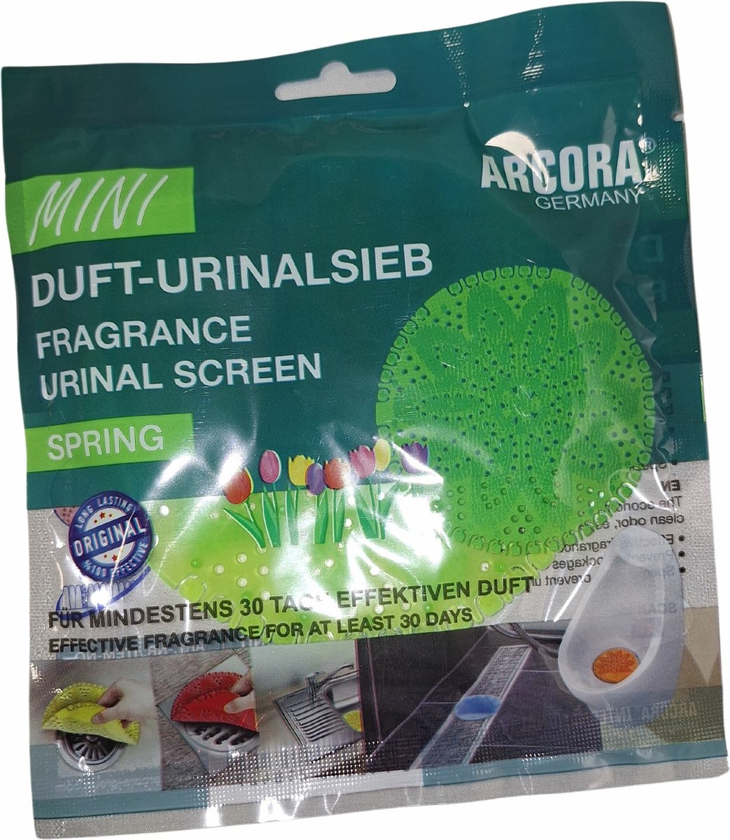 Geurmat Urinoir Mini Spring Groen
