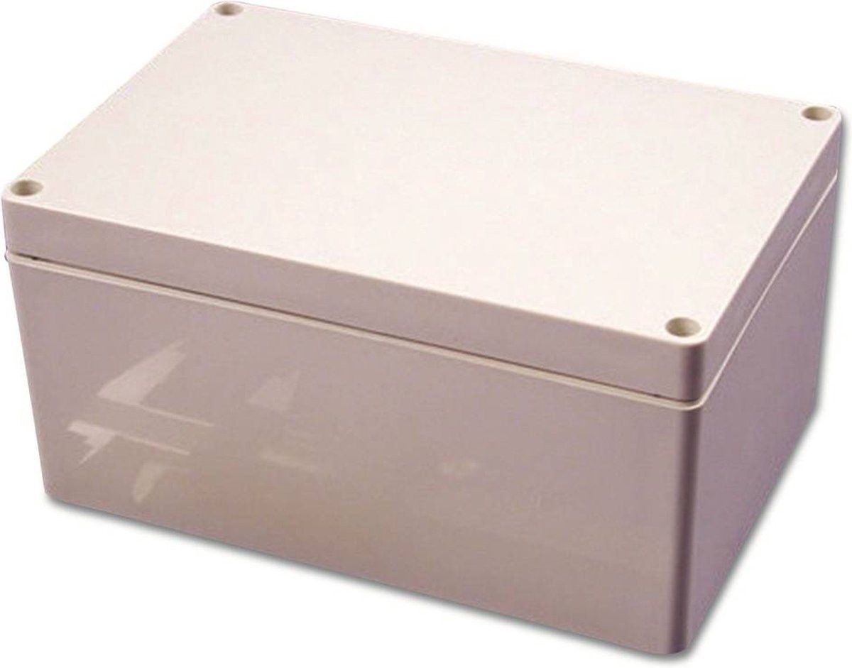 Hammond Electronics 1554TGY – Universele behuizing – 180 x 120 x 90 – ABS – Grijs-wit (RAL 7035)