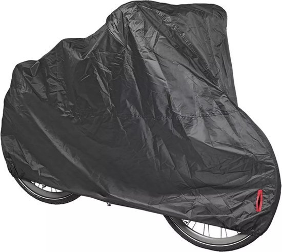 VK COLOR Classic - Fietsbeschermhoes - 210 X 110 Cm - Wit met print