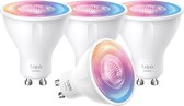 Tapo L630 Spot GU10- Wit & Kleur-WiFi- 4pack