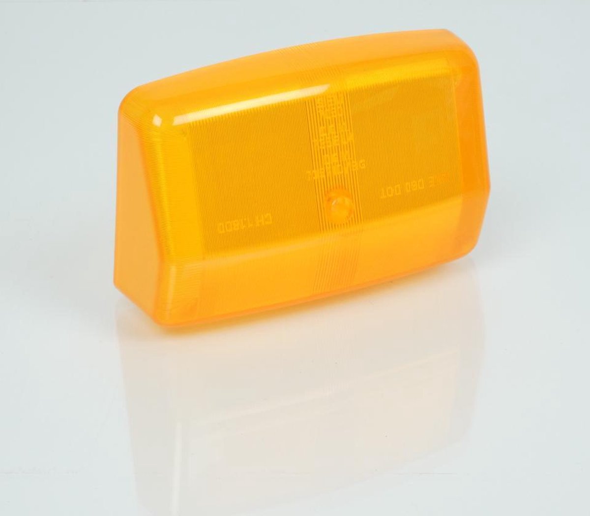 Cabochon de clignotant Siem pour Auto Piaggio 50 Ape Tm P 1985-1989 215059 / AVG orange Neuf