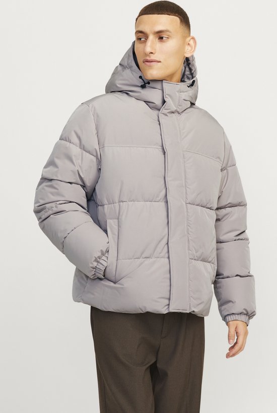 JACK&JONES - JJEBRADLEY PUFFER HOOD SN - Heren - Buitenjassen