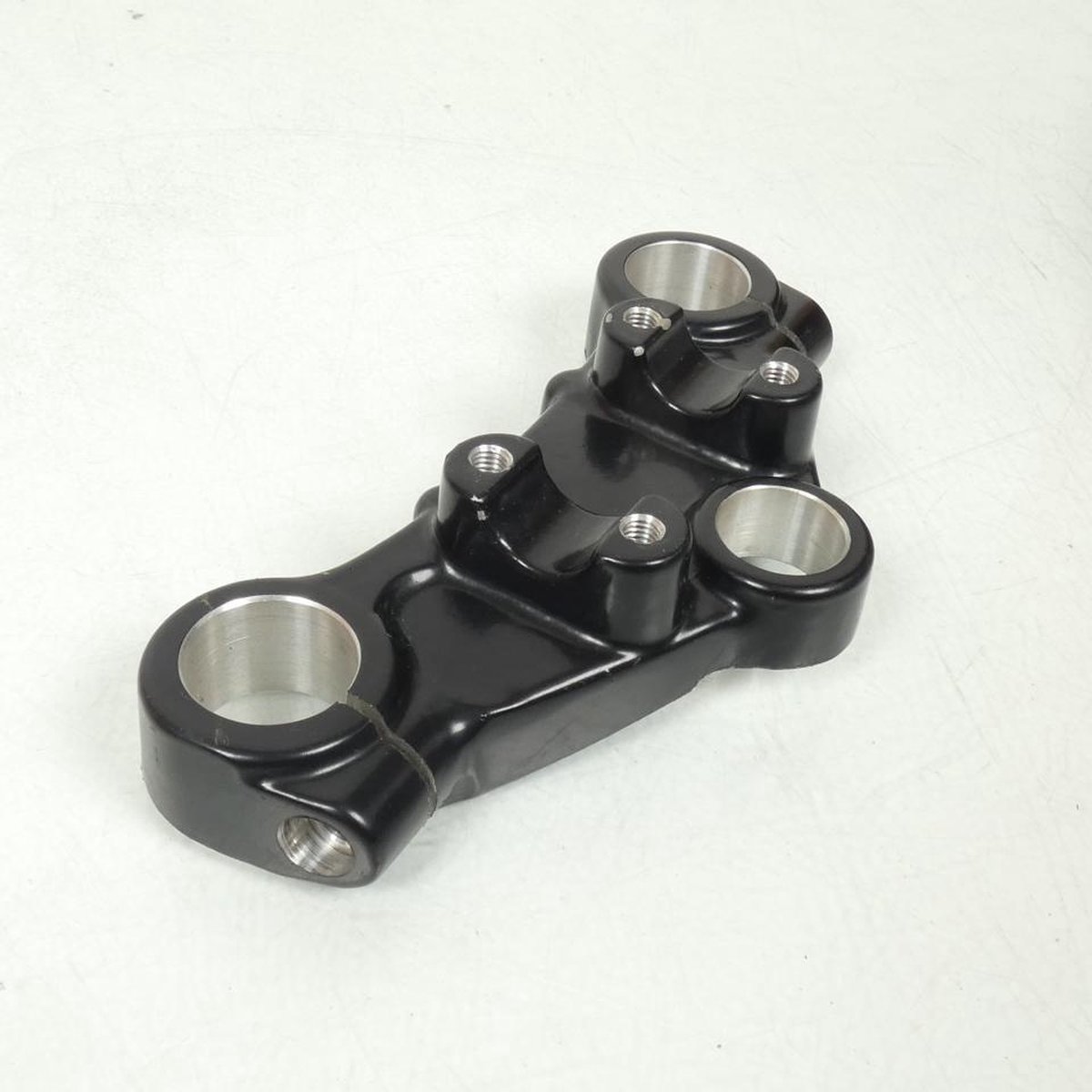 Té de fourche Supérieur pour moto Entre-axes 160mm tube Ø30mm Noir Neuf