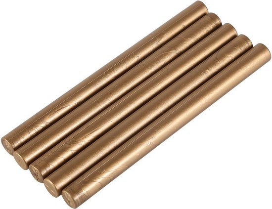 12 stks Goud Vintage Lijmpistool Afdichting Wax Sticks Voor Wax Seal Sealing Stempel Art Bruiloft Uitnodigingen Gift Cards