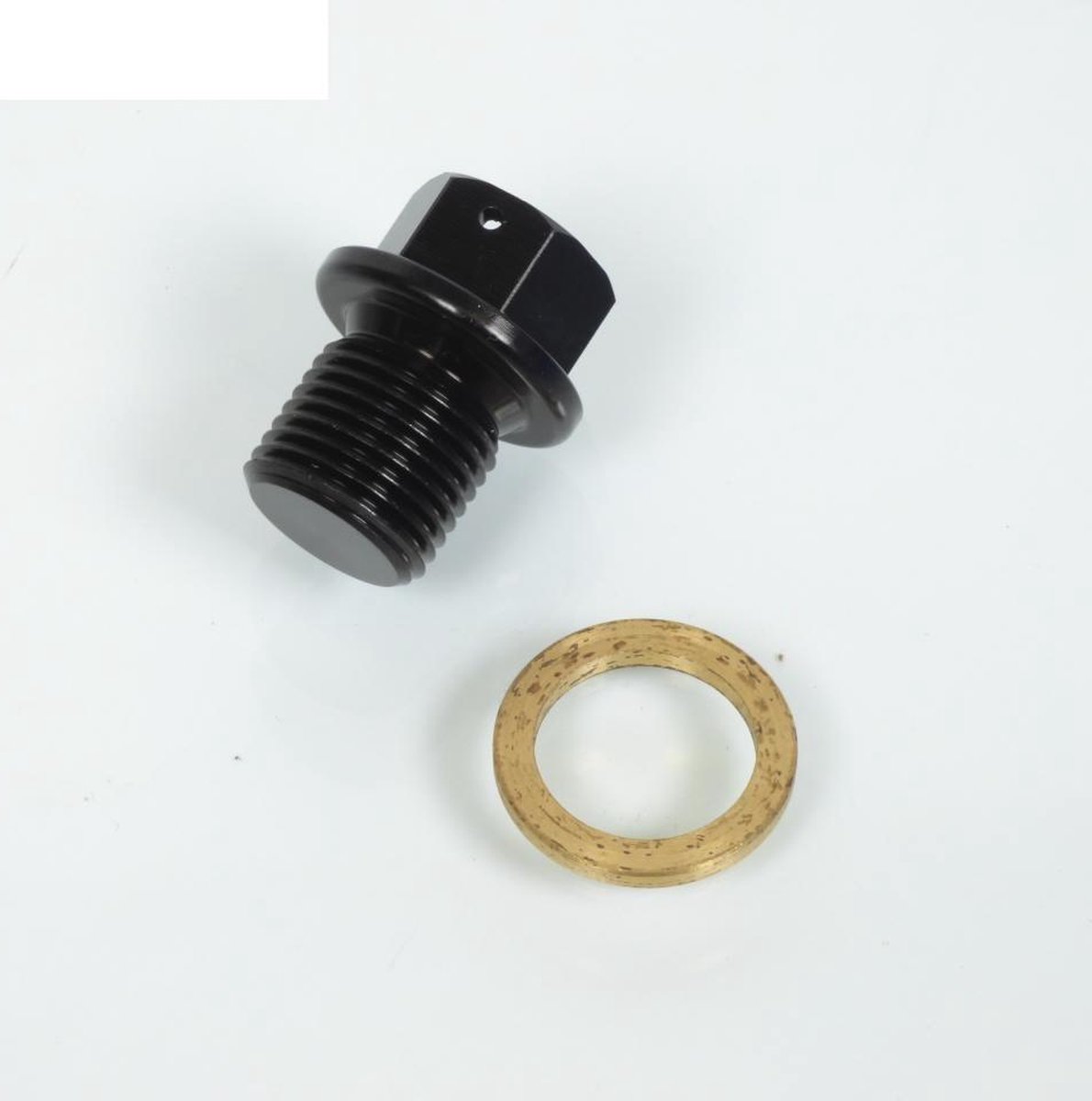 Bouchon de vidange M10 Pas 125 sans aimant Tecnium pour moto scooter cross enduro