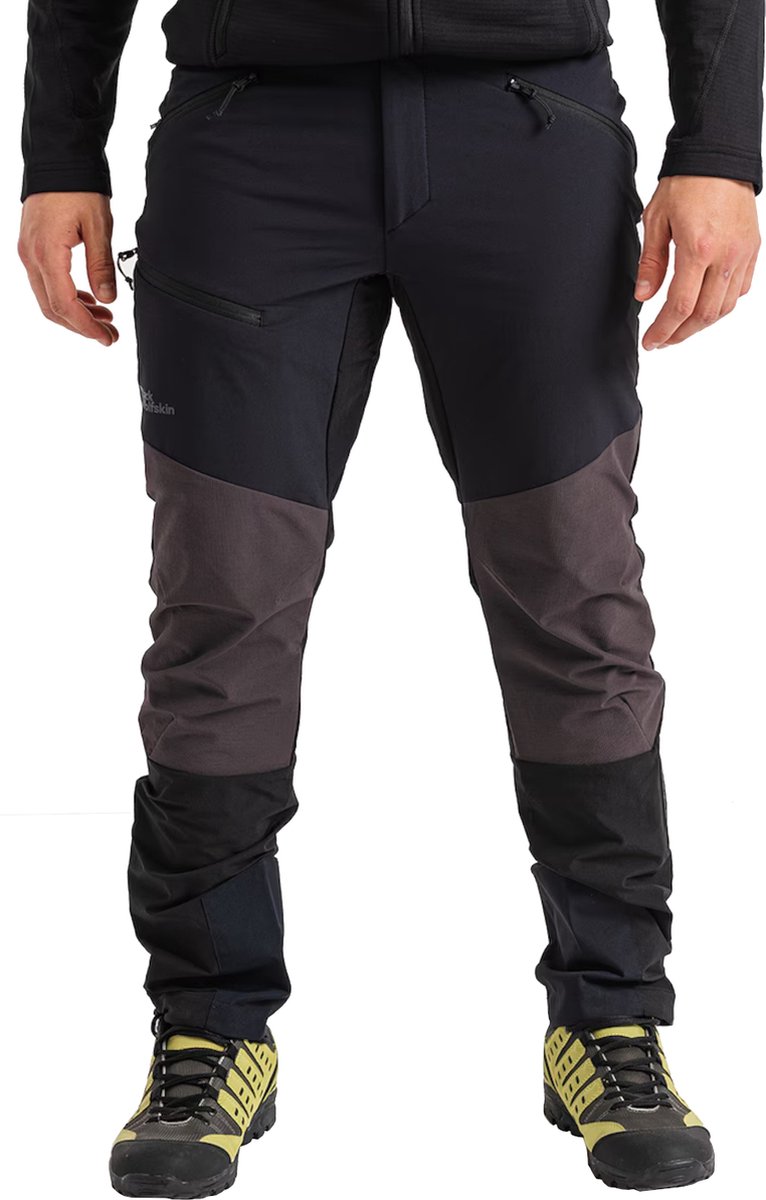Jack Wolfskin Salmaster Pants M 1507831-6000 Mannen Broek Zwart