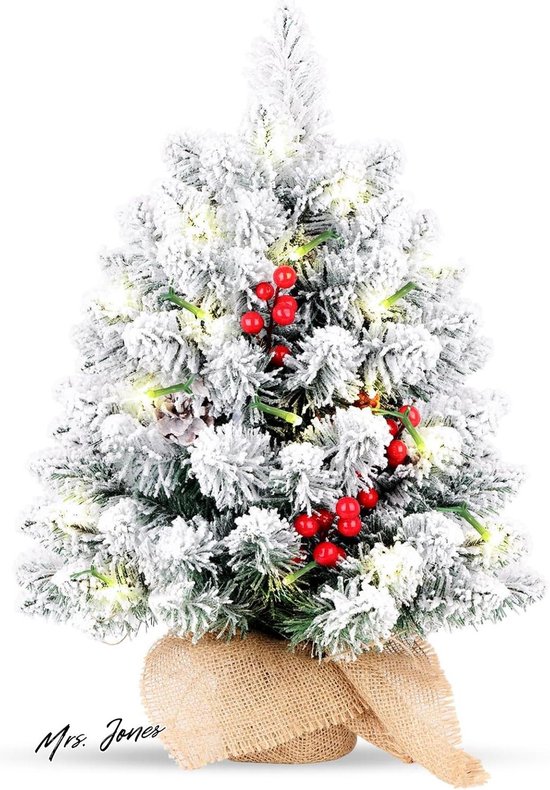Foto: Mrs jones premium collection mini kerstboom 50 cm groen decoratief 