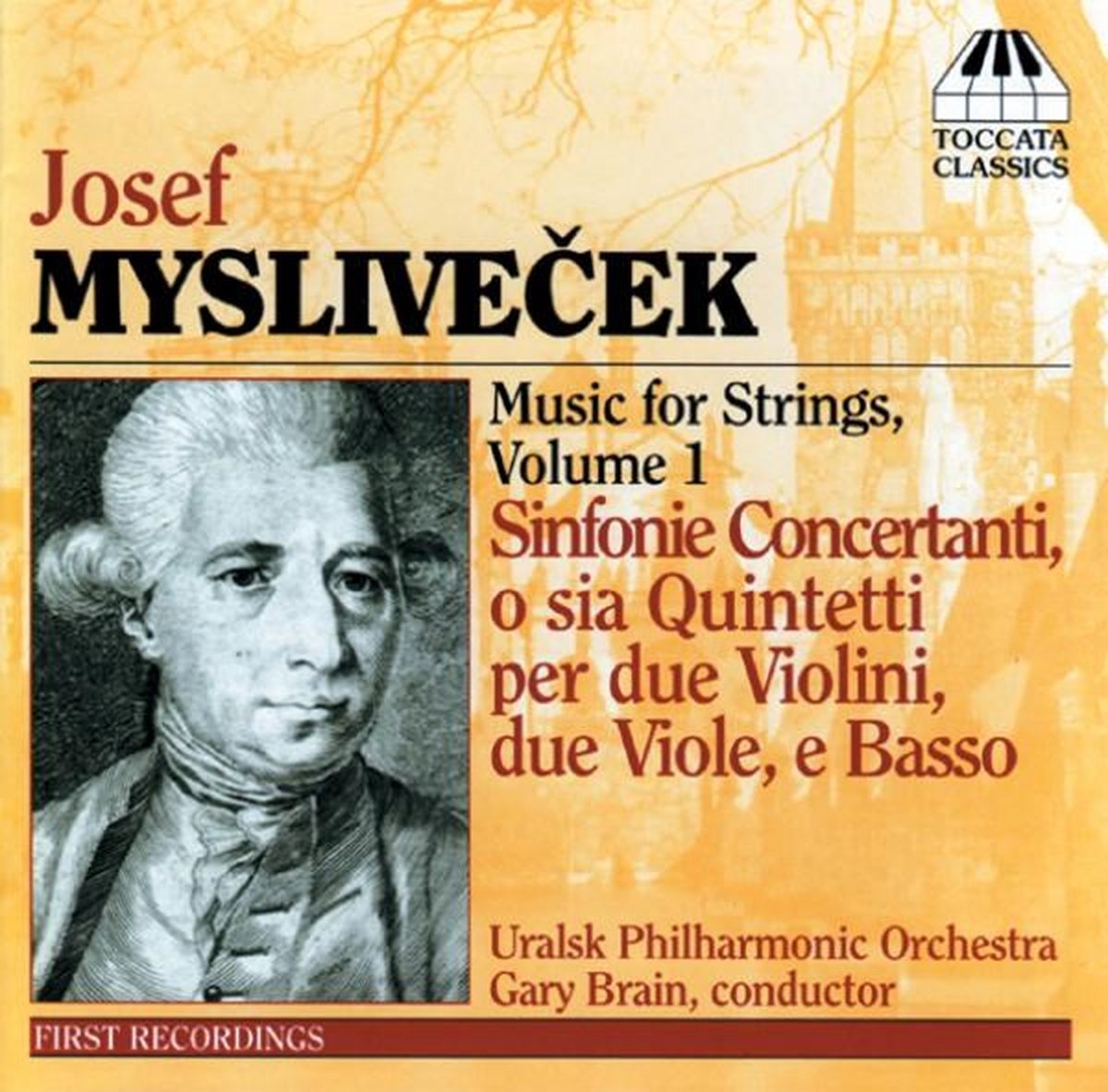 Gary Brain, Uralsk Philharmonic Orchestra - Myslivecek: Music For Strings, Volume One (CD)