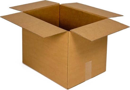 beet Overtreffen antwoord Kartonnen doos - 430 x 300 x 300mm - E.G. | bol.com