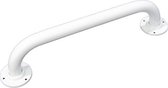 Budget wandbeugel 45 cm staal wit diameter 35 mm