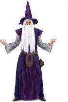 "Verkleedkostuum Magus Tovenaar paars voor volwassenen Halloween kleding - Verkleedkleding - One size"