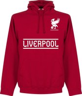 Liverpool Team Hoodie - Rood - L