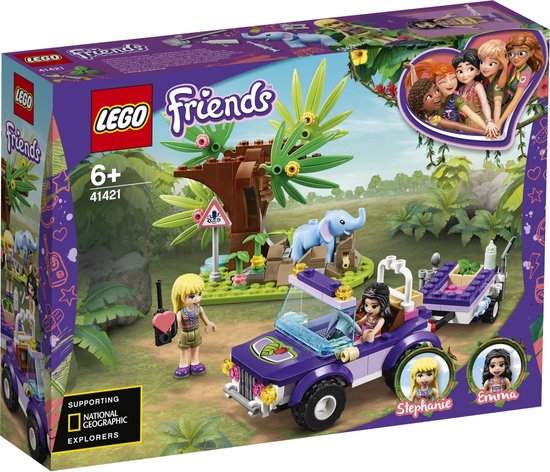 LEGO Friends Reddingsbasis Babyolifant in Jungle – 41421