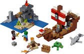 LEGO Minecraft 21152 L'aventure du bateau pirate