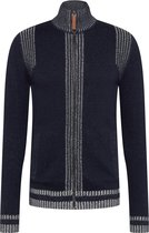 Tom Tailor gebreid vest Lichtblauw-Xxxl