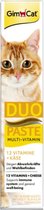 8x GimCat Multi-Vitamin Duo-Pasta Kaas & 12 Vitamine 50 gr