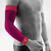 Bauerfeind Sport Compressie Arm Sleeve  - Roze - Korte Sleeve - Per paar