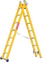 Kunststof GVK ladders 2 delig - 2x10 treden