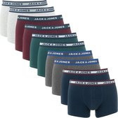 JACK&JONES JACSOLID TRUNKS 10 PACKS Heren Onderbroek - Maat XXL