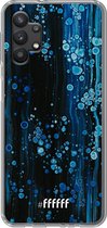 6F hoesje - geschikt voor Samsung Galaxy A32 5G -  Transparant TPU Case - Bubbling Blues #ffffff