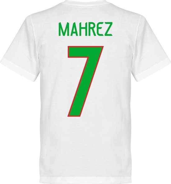 Algerije Afrika Cup 2019 Mahrez Winners T-Shirt - Wit - 5XL