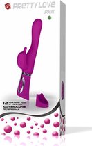 Vibrators voor Vrouwen Dildo Sex Toys Erothiek Luchtdruk Vibrator - Seksspeeltjes - Clitoris Stimulator - Magic Wand - 10 standen - Paars - Smart®