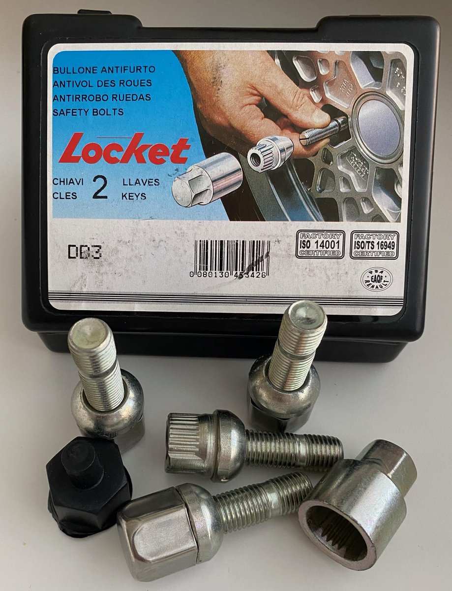 Locket - Velgslot/Wielslot - Honda FR-V - Ieder baujahr - Verzinkt