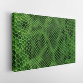 Onlinecanvas - Schilderij - Snake Skin Background Art Horizontal Horizontal - Multicolor - 40 X 50 Cm