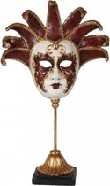 Venetian mask on base 22 cm
