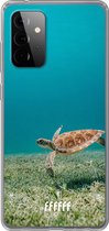 6F hoesje - geschikt voor Samsung Galaxy A72 -  Transparant TPU Case - Turtle #ffffff