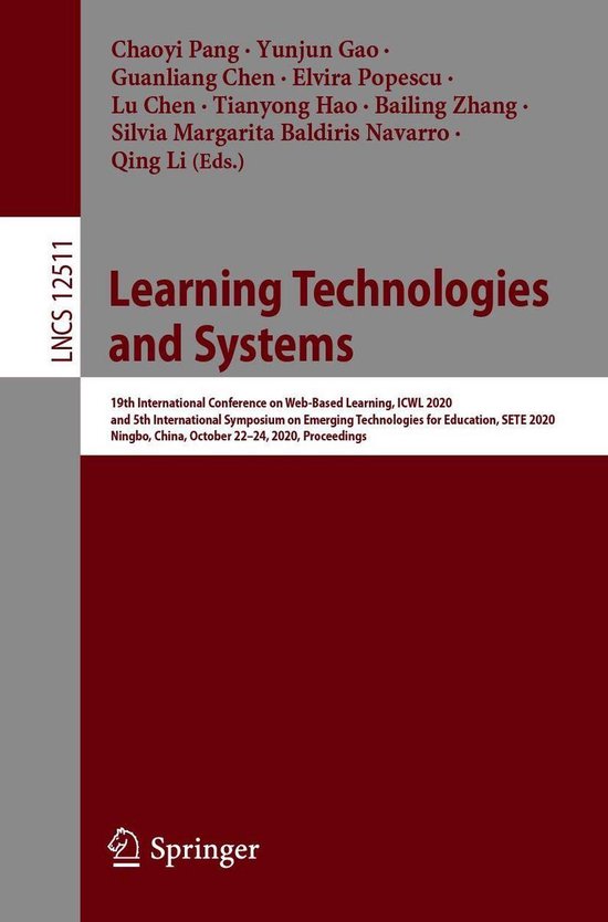 Springer Nature Proceedings Computer Science - Learning Tech ... - cover