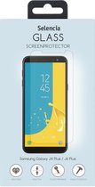 Selencia Screenprotector Geschikt voor Samsung Galaxy J6 Plus / J4 Plus Tempered Glass - Selencia Gehard Glas Screenprotector