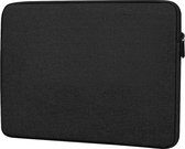 Mobigear Solid Katoen Sleeve Universeel - Laptop 15 inch - Zwart