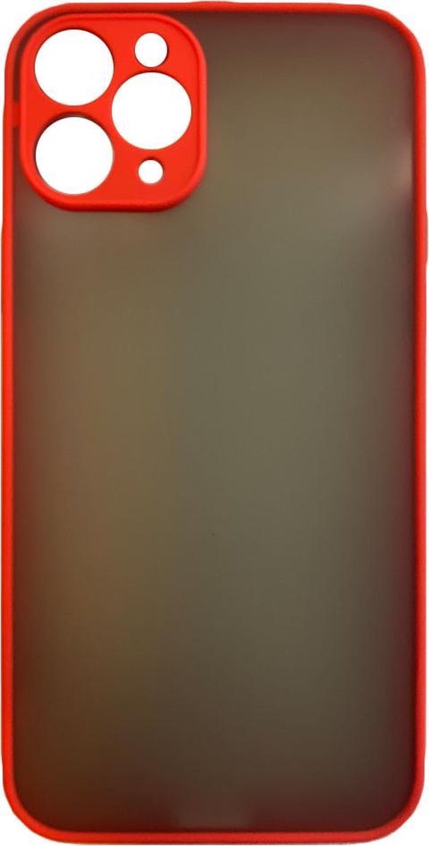 My Choice - Siliconen/Hardcase hoesje voor Apple iPhone 11 Pro Max - Oranje