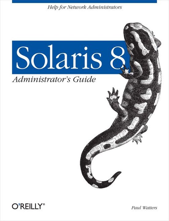 Solaris 8 Administrator's Guide - cover