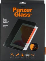 PanzerGlass Screenprotector geschikt voor Apple iPad 7 (2019) Glazen | PanzerGlass Edge to Edge Screenprotector Privacy - Case Friendly