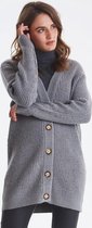 b.young BYNORA CARDIGAN - Med. Grey Grey