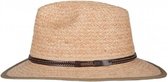 Hatland - UV-Fedora hoed voor volwassenen - Trumann - Naturel - maat 57CM