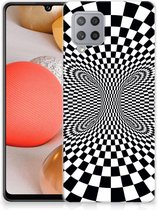 Bumper Hoesje Geschikt voor Samsung Galaxy A42 Smartphone hoesje Illusie
