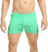 Bundies Onderbroek - Heren Boxershort - Boxer Knitted - Extra Zacht - Groen - Maat L