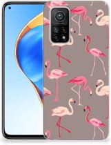 Cover Case Xiaomi Mi 10T | 10T Pro Smartphone hoesje Flamingo