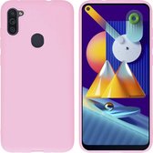 iMoshion Color Backcover Samsung Galaxy M11, Samsung Galaxy A11 hoesje - roze