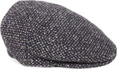 Profuomo Flat Cap Geweven Zwart - maat 58