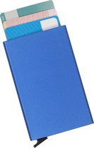Justified Bags® Basic - Creditcardhouder - RFID - Card Protector - Blue