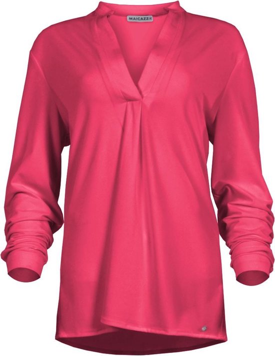 Dames blouse - Roze - Syenna Fuchsia - Maicazz | bol.com