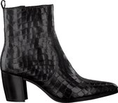 Notre-V 01a-203 Enkellaarsjes - Enkelboots - Dames - Zwart - Maat 36