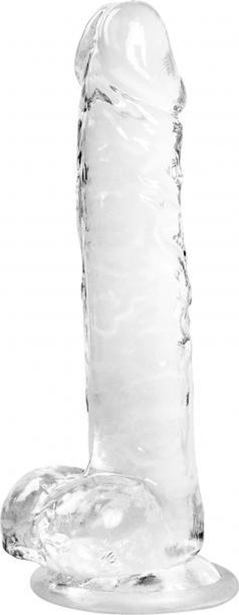 Goedkoopste Transparante Realistische Doorzichtige Dildo - Transparante Dildo - Flexibel - Parabenen Vrij - Intergalactic - Rocket