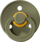 BIBS Fopspeen Maat 1 - 0-6 maanden - Olive Green - 2stuks