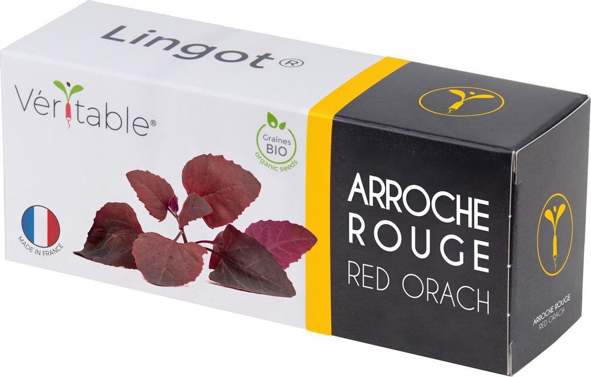 Véritable® Lingot® Organic Red Orach - BIO TUINMELDE navulling voor alle Véritable® binnenmoestuin-toestellen